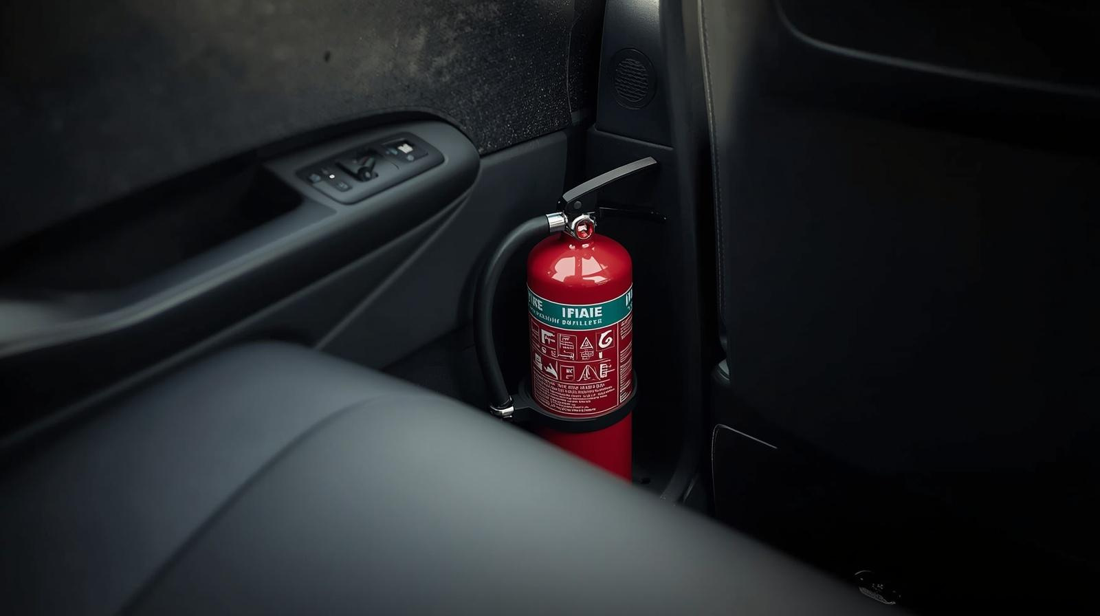 Car Fire Extinguisher — Vehicle Mounted 4